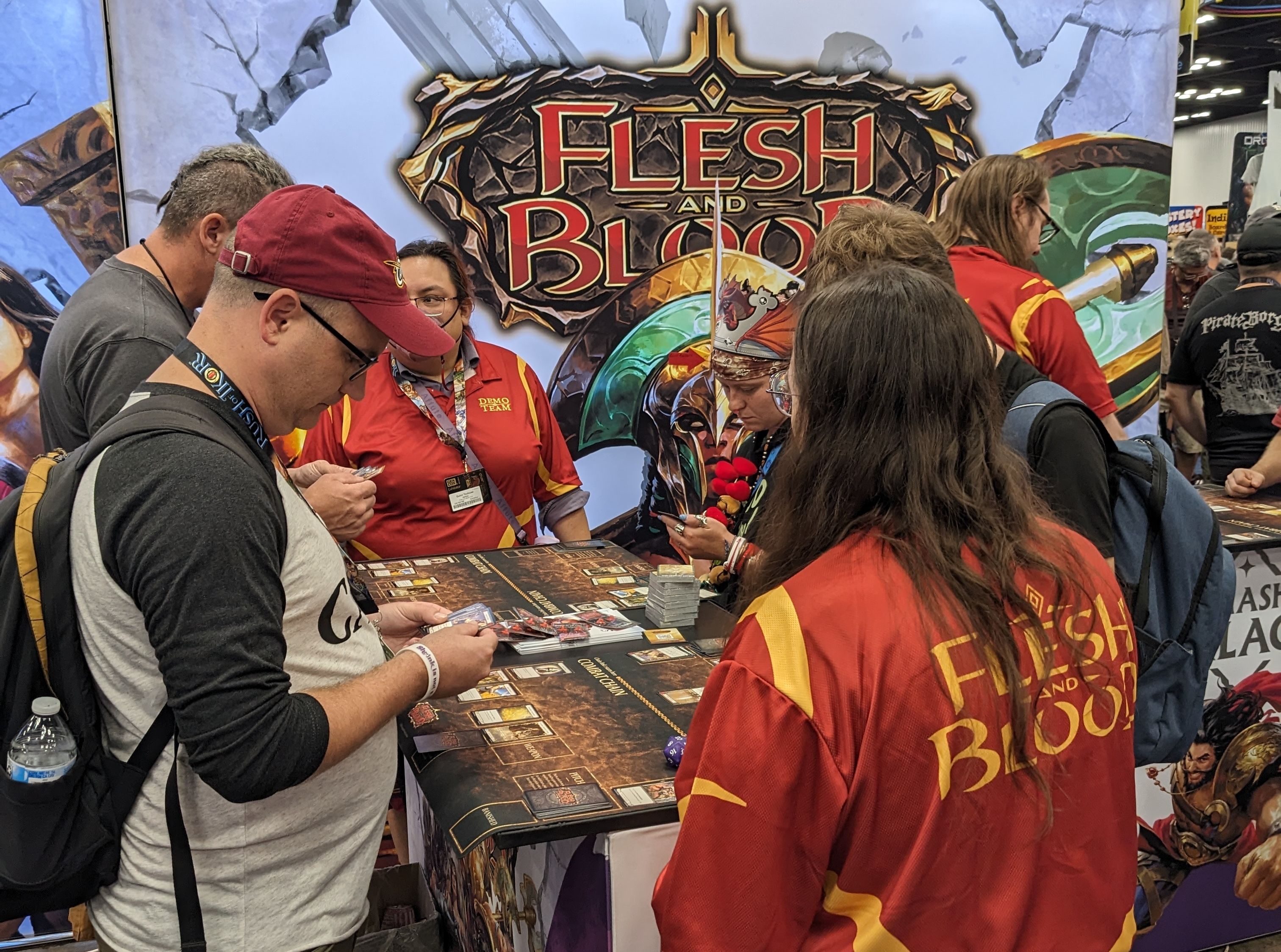 I Visited the Flesh and Blood Booth at Gen Con and I Guess I Play