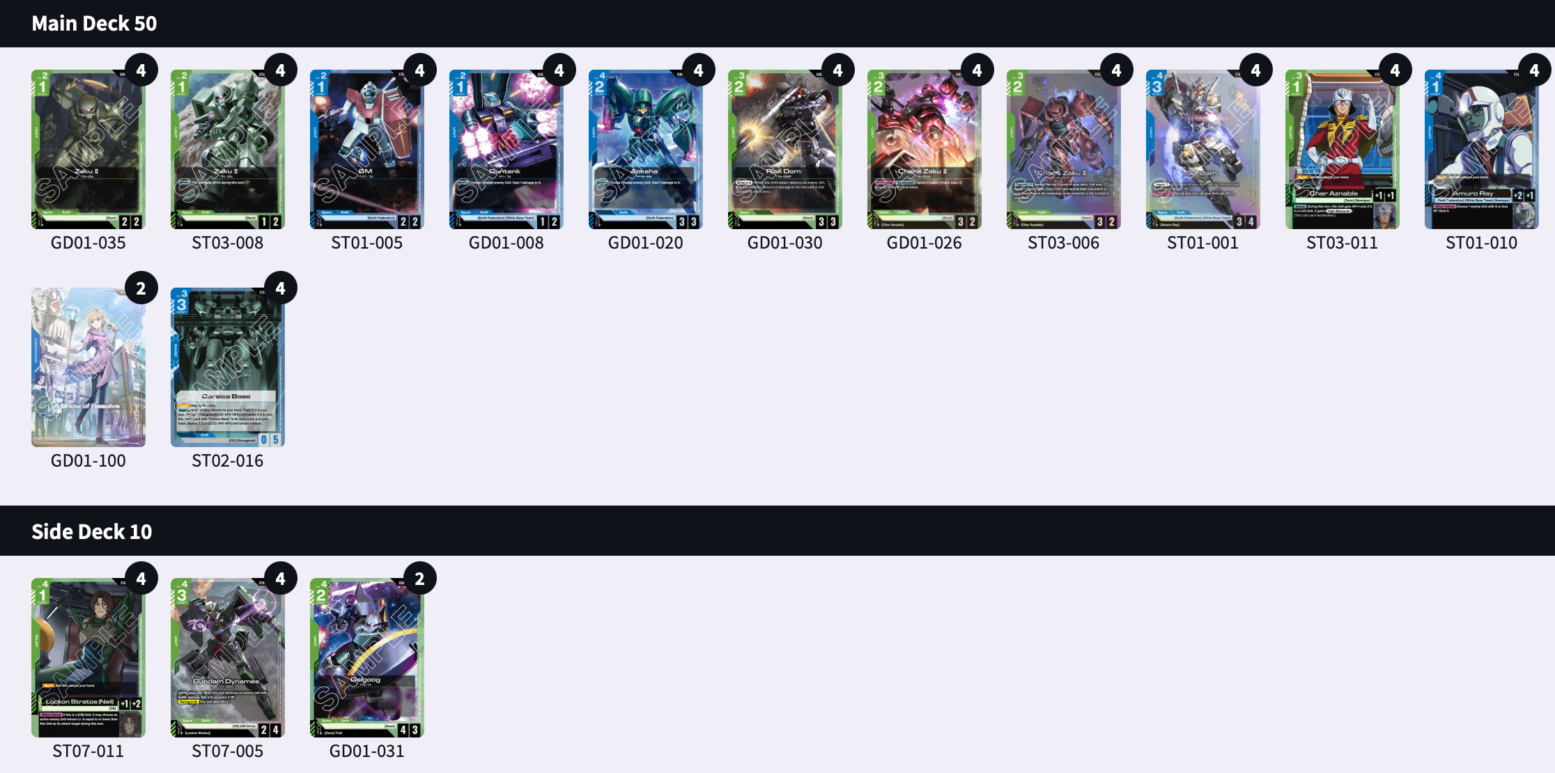 The Top Decks From The Gundam Card Game World Championship! | TCGplayer The Top Decks From The Gundam Card Game World Championship! | TCGplayer