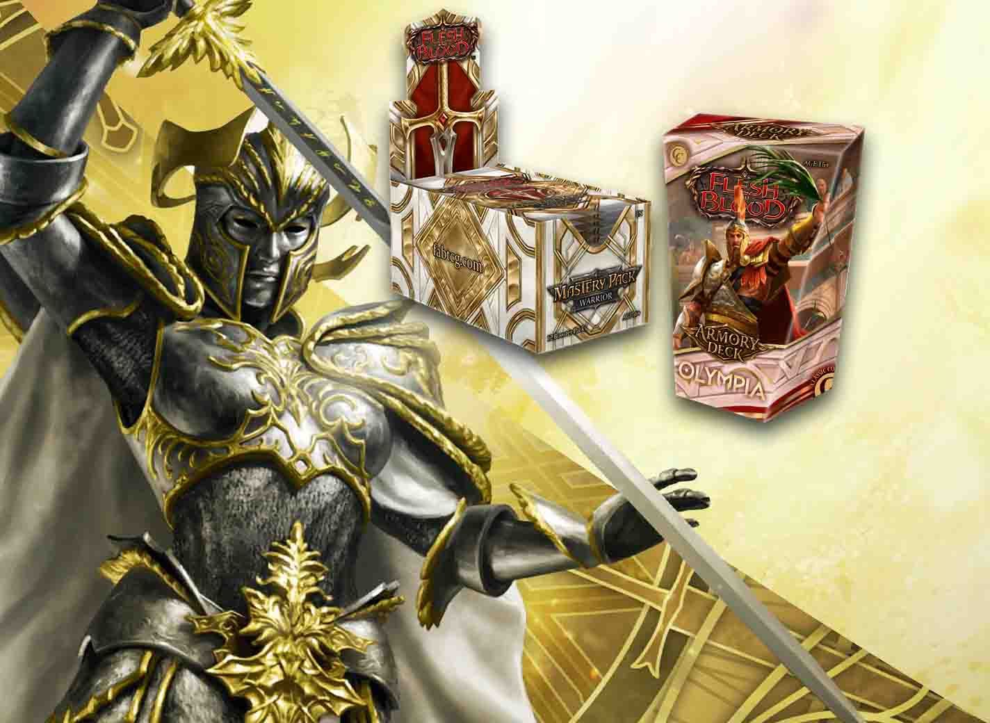 FLESH AND BLOOD Warrior 装備セット FAB Announcing Mastery Pack: Warrior and Armory Deck: Olympia | TCGplayer
