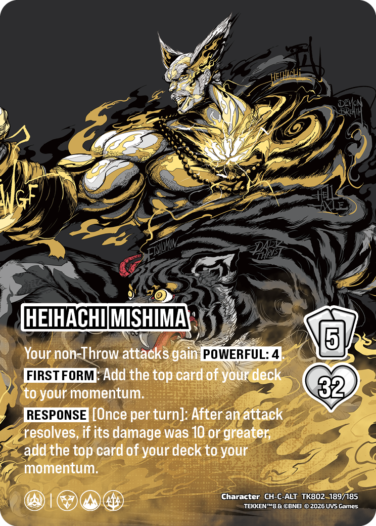 Check Out Our Exclusive UniVersus Tekken 8 Preview Cards | TCGplayer