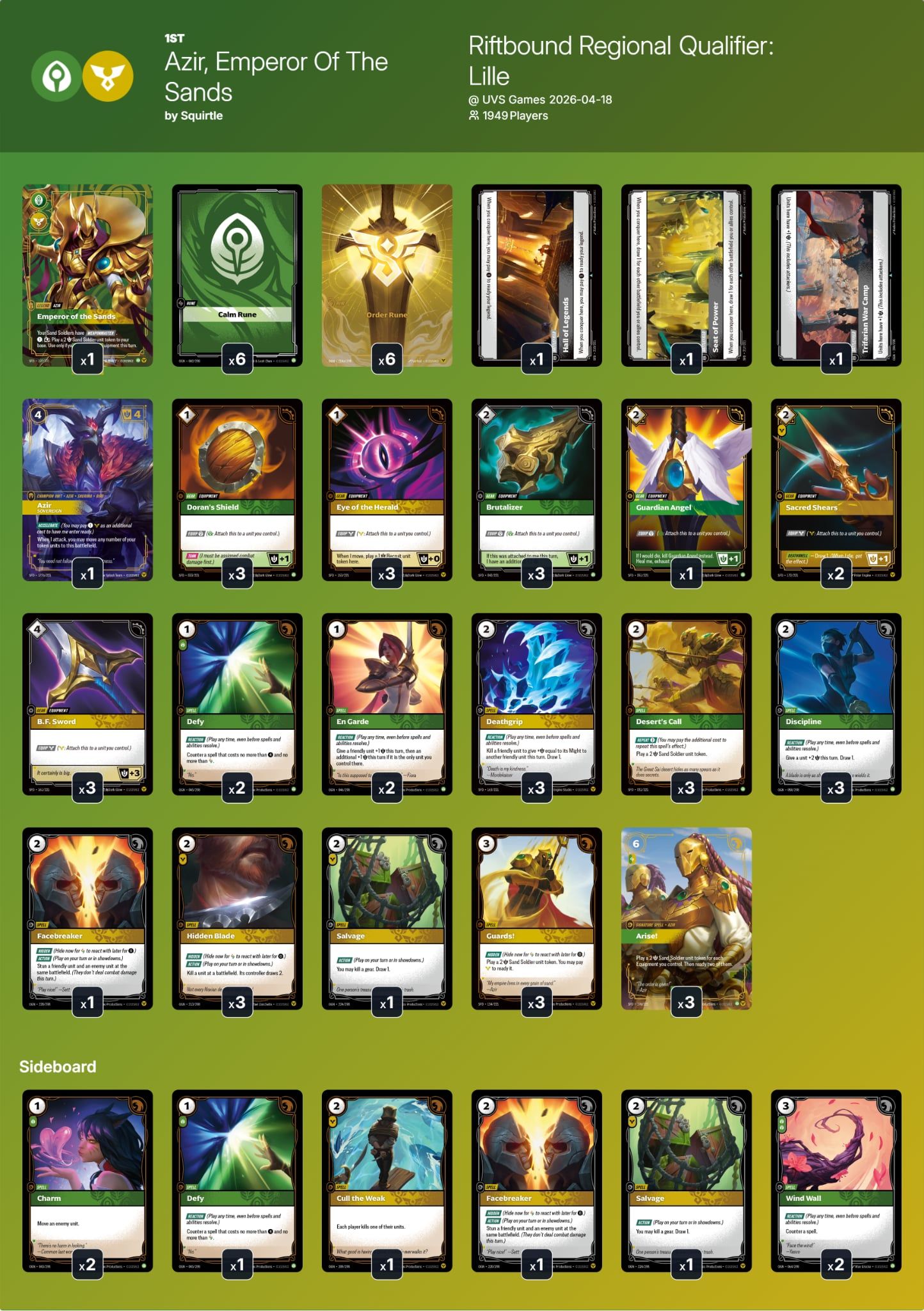 The Best Decks from Riftbound Regional Lille | TCGplayer