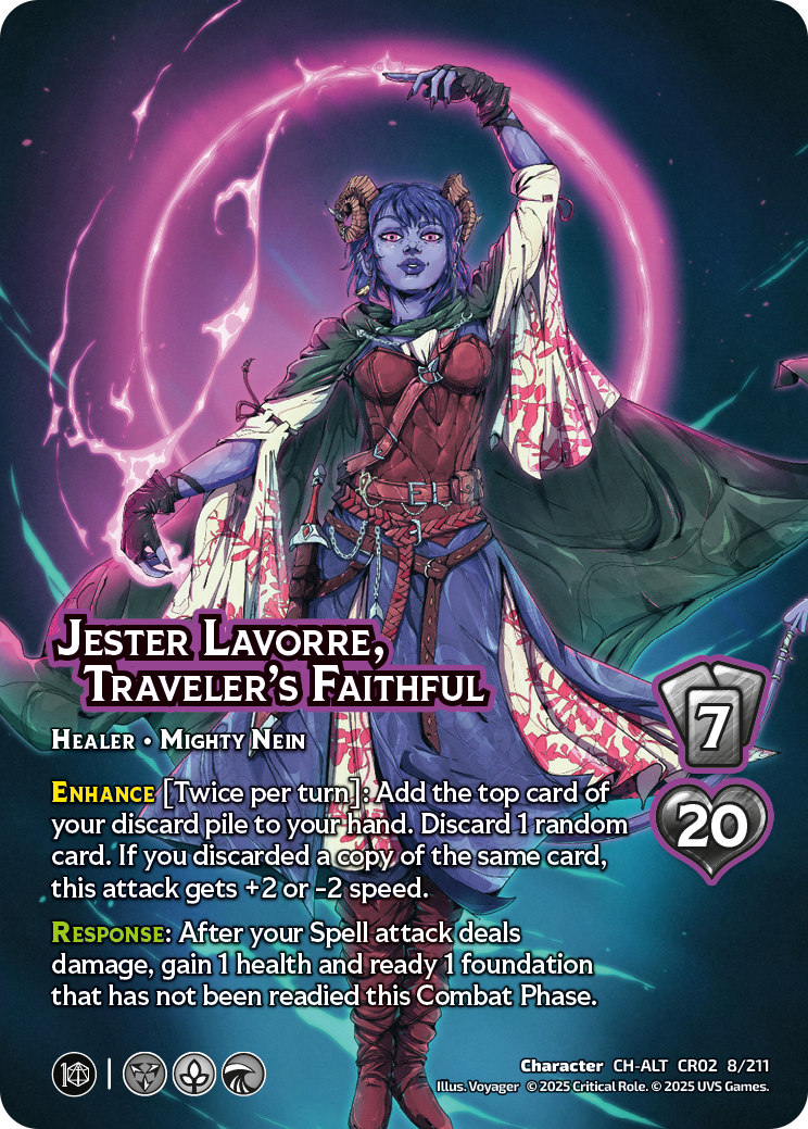 critical role mtg cards Critical Role Challenger Series: Vox Machina
