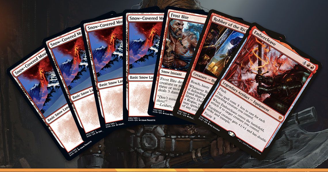 mtg red snow cards Gets Unique Sorcery In Tundra Fumarole In Kaldheim Deck Guide: Standard Mono Red