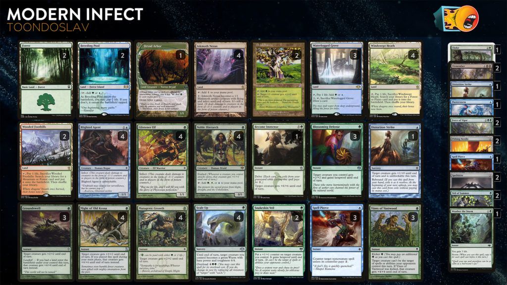 Deck Highlight Modern Infect TCGplayer Infinite