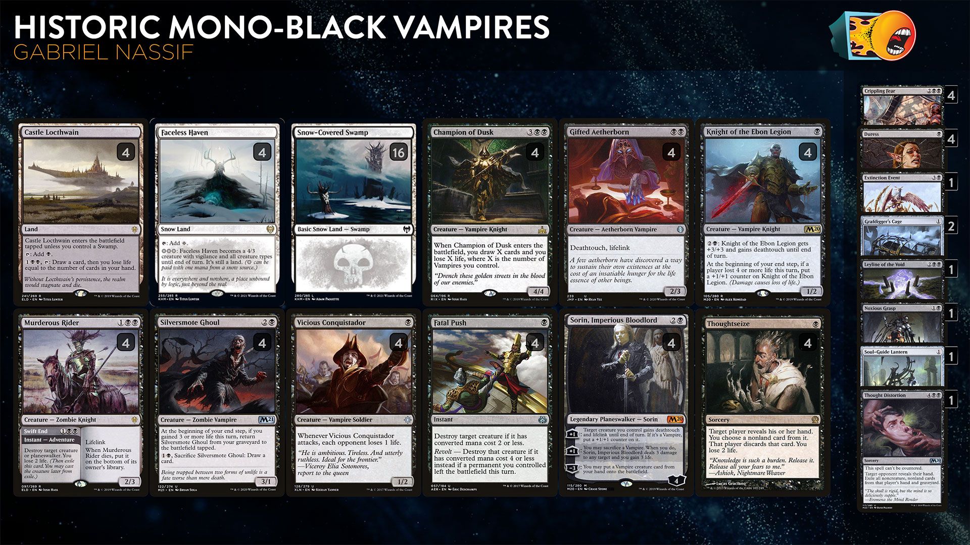 best gain life cards mtg Magic: the Gathering - Vampire Nocturnus main image 0