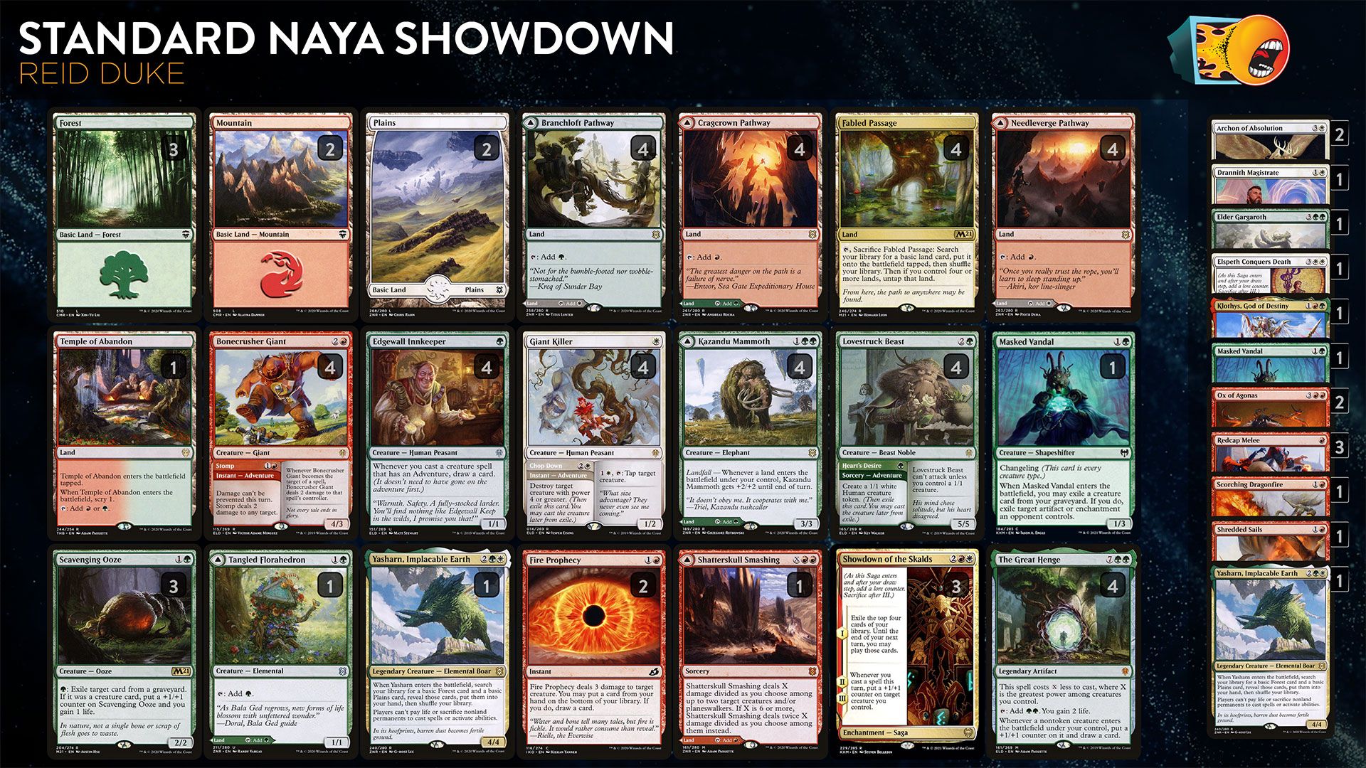1000 mtg cards Cavalier of Flame