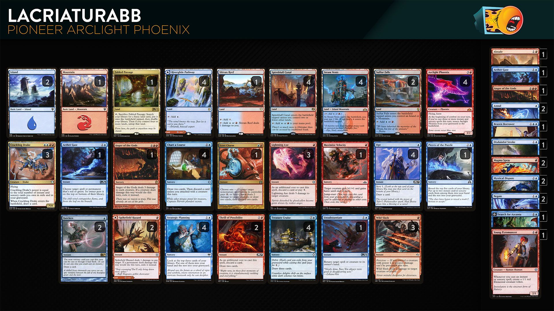 Deck Highlight Pioneer Arclight Phoenix TCGplayer Infinite