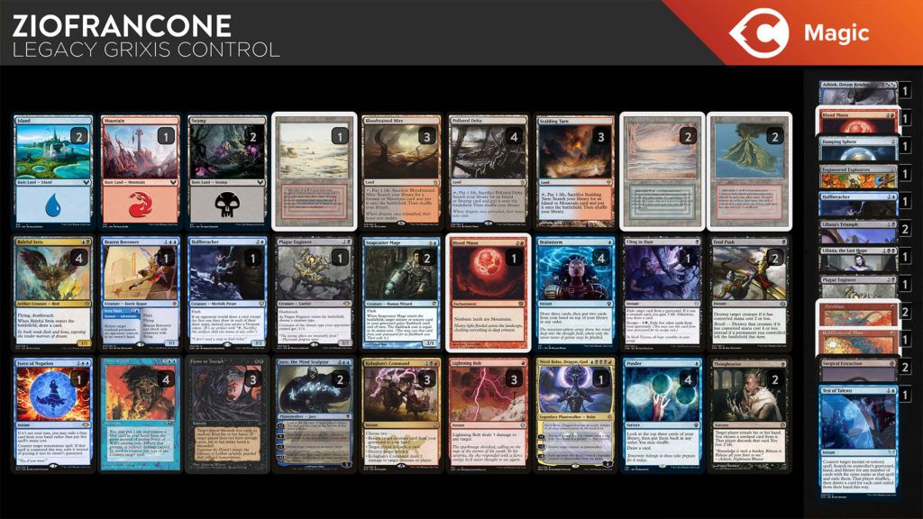 Legacy Grixis Control Deck Highlight TCGplayer Infinite