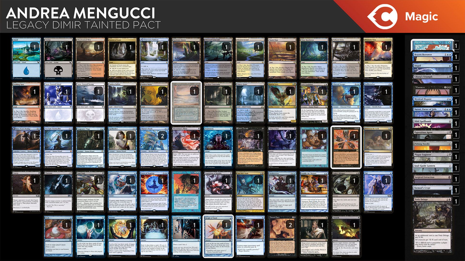 Legacy Tainted Pact - Deck Guide | TCGplayer
