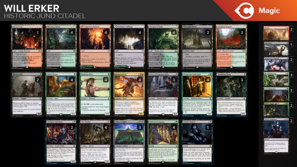 Taking Off The Top Historic Jund Citadel Deck Highlight TCGplayer Infinite