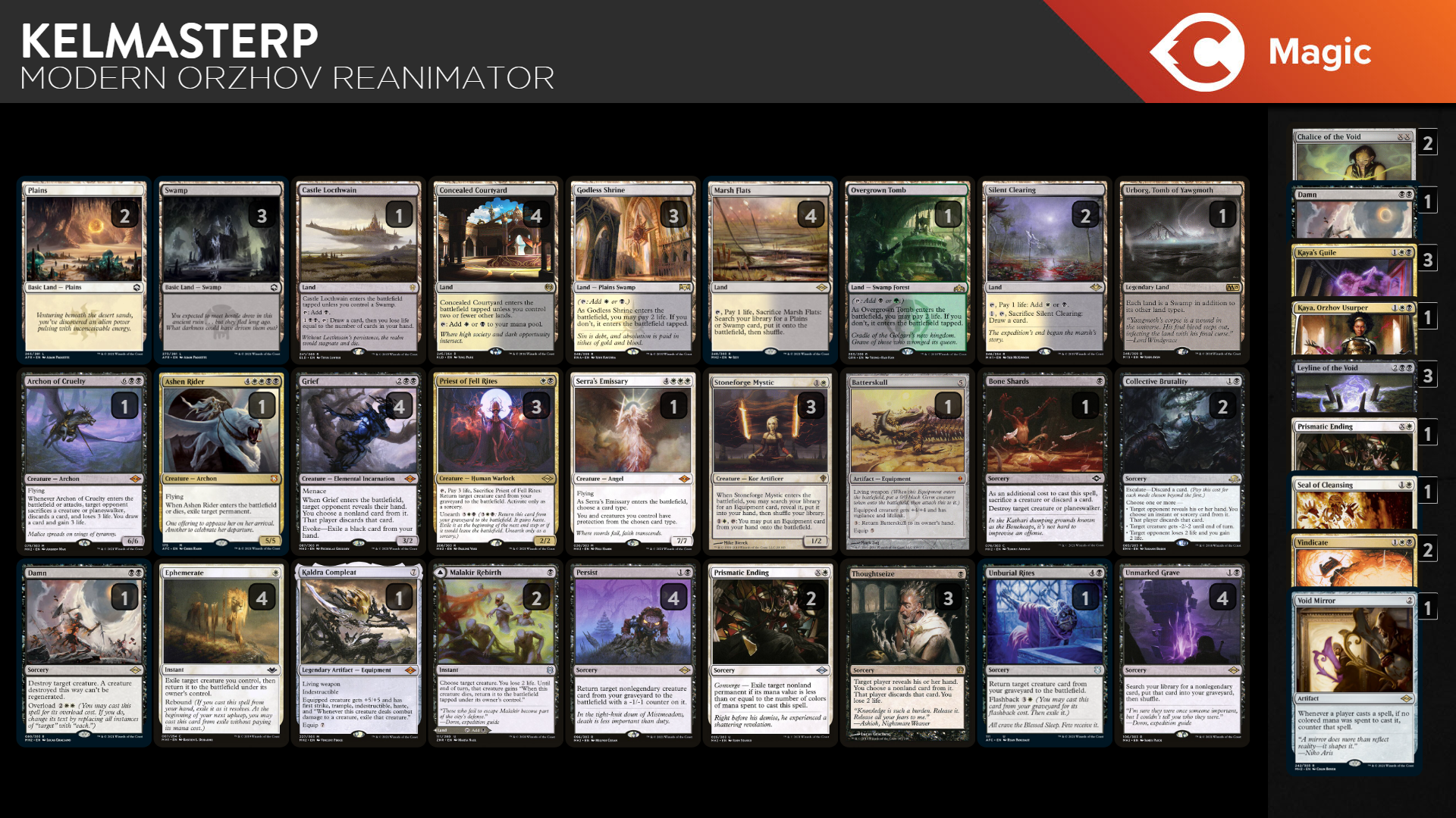 Modern Orzhov Reanimator - Deck Highlight | TCGplayer Infinite