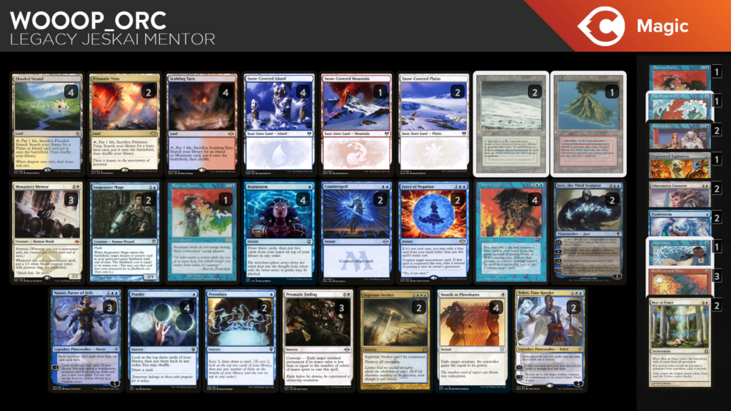 Taking Legacy to School Legacy Jeskai Mentor Deck Highlight