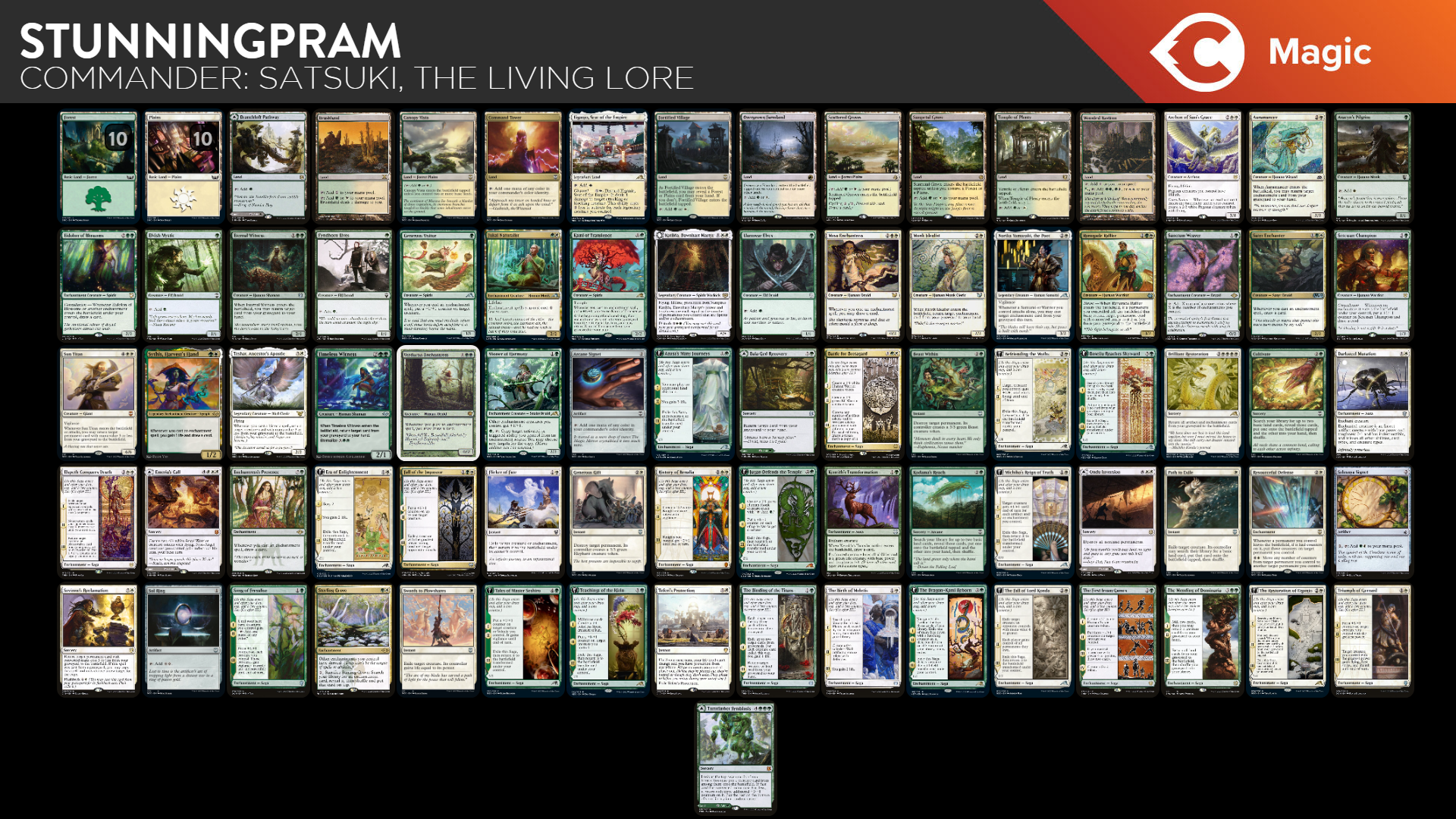 mtg saga commander deck Magic: The Gathering - Final Fantasy Commander Deck - Counter Blitz main image 1