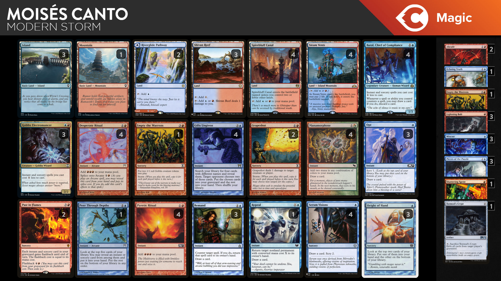 mtg proxy commander deck all storm cards All 34 Storm Cards in Magic Ranked English - Storm World -