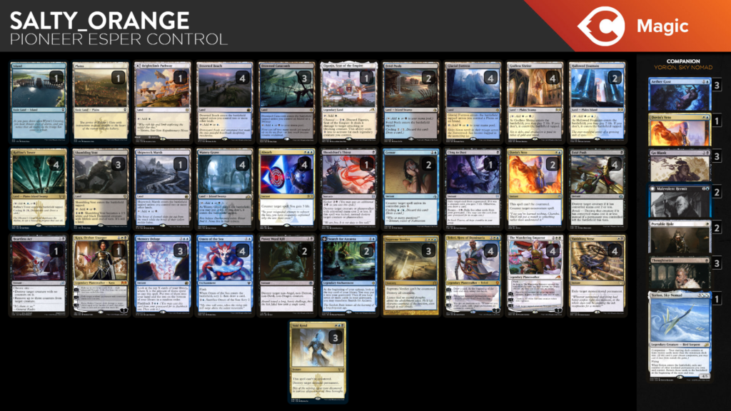 Need Better Answers? Add Black for Esper Control in MTG Pioneer