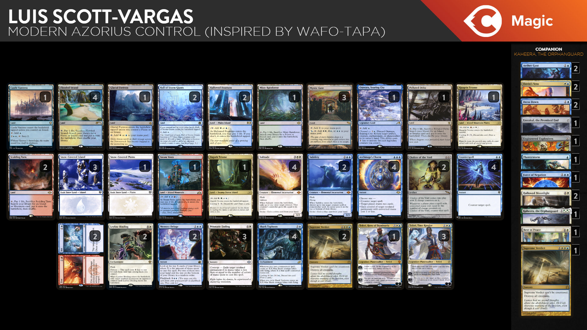 MTG パイオニア 青白コントロール Azorius Control 英語版 MTG