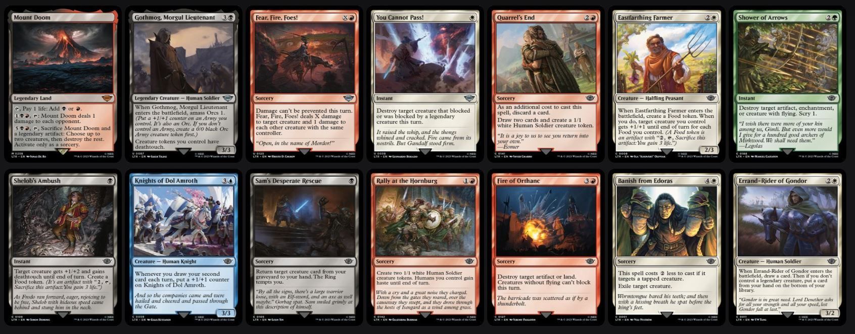 What's the Pick? 10 Pack 1, Pick 1s from MTG's Lord of the Rings: Tales of Middle-earth | TCGplayer What's the Pick? 10 Pack 1, Pick 1s from MTG's Lord of the Rings: Tales of Middle-earth | TCGplayer