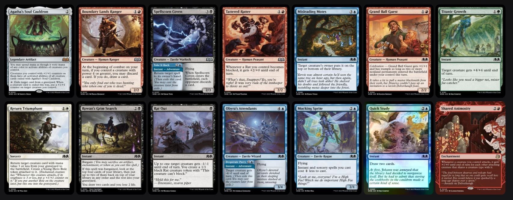 10 Pack 1, Pick 1s for Wilds of Eldraine Limited MTG | TCGplayer