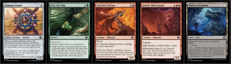mtg cave commander deck The Lost Caverns of Ixalan Commanders, Revealed