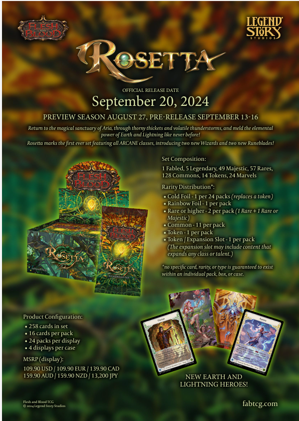 A First Look at the New Flesh and Blood Set, Rosetta | TCGplayer A First Look at the New Flesh and Blood Set, Rosetta | TCGplayer