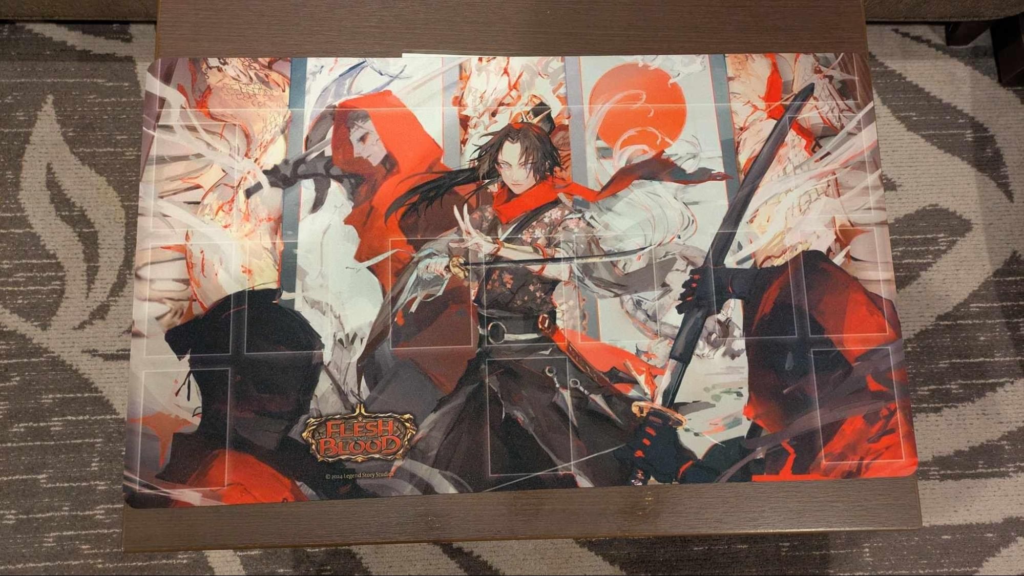 FAB 緋色の復讐者 アイラ プレイマット