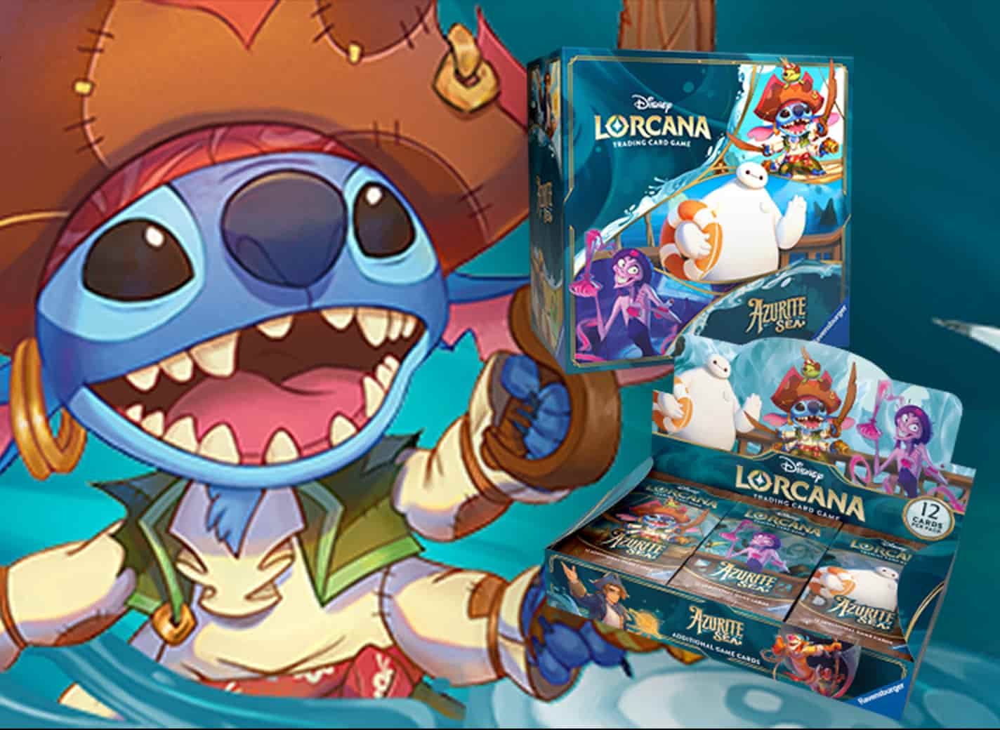 set 6 lorcana cards Disney - Lorcana - Booster Box main image 1