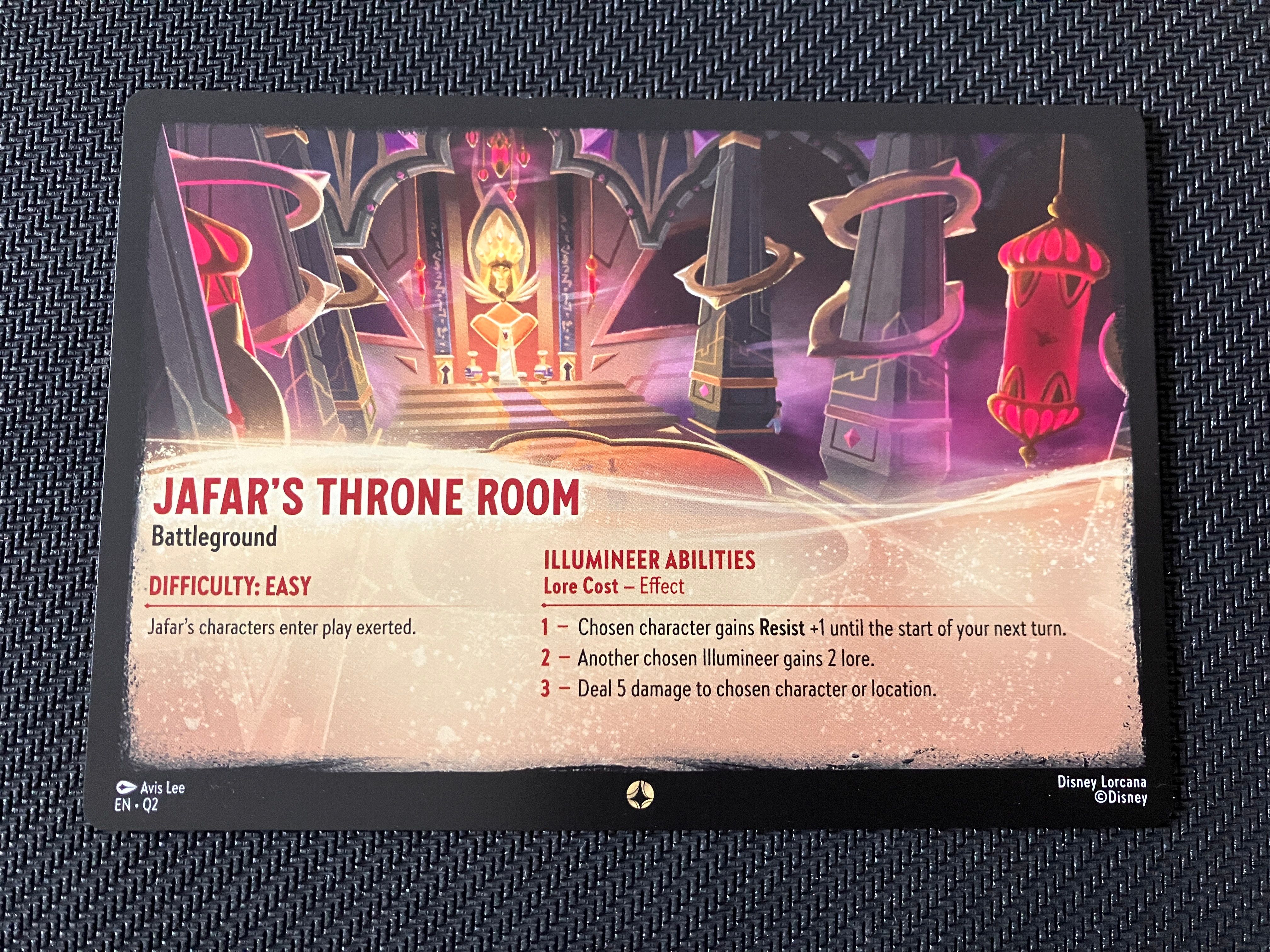 palace heist lorcana prize card Amazon.com: Ravensburger Disney Lorcana TCG: Illumineer's Quest – Palace  Heist | Cooperative Adventure Against Jafar | Solo or Team Play| Includes  Exclusive Cards & Playmat main image 1