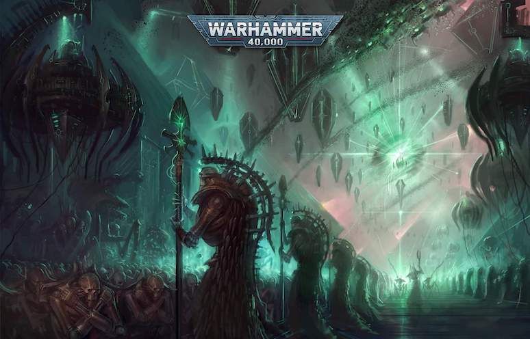 MTG Necron Dynasties Warhammer 40k precon decklist and strategy