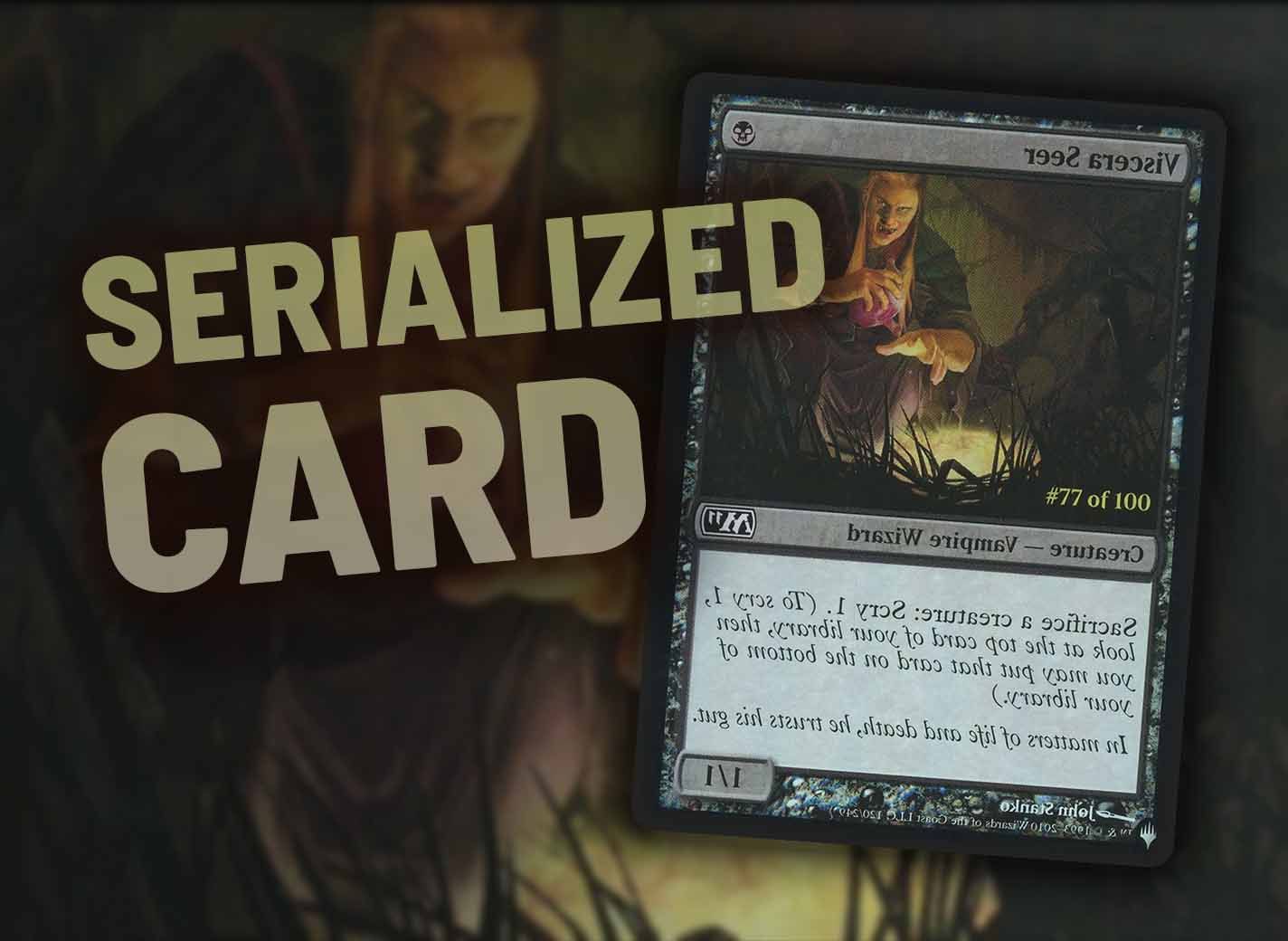 mtg lord of the rings serialized cards