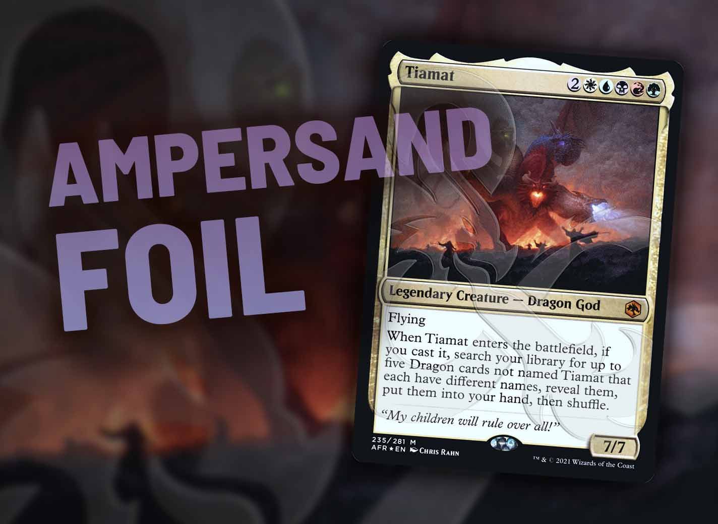 What is an Ampersand Foil in Magic: The Gathering? | TCGplayer 