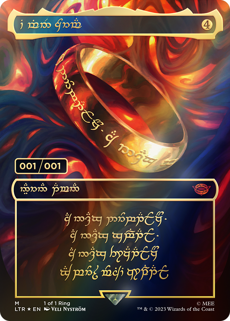 mtg lotr the one ring
