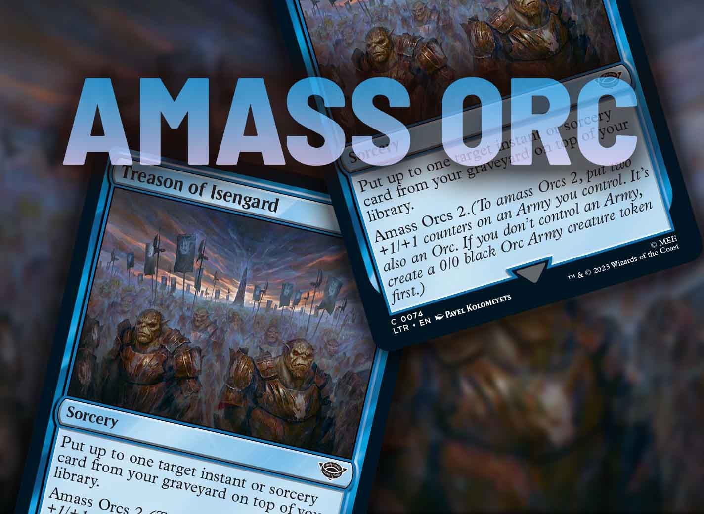 What is Amass Orc in Magic: The Gathering?