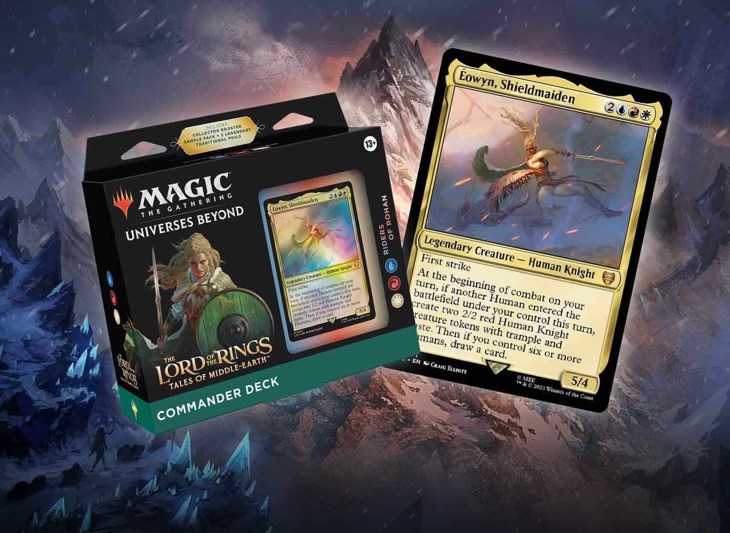 Upgrading Commander Precon: Riders of Rohan (Éowyn, Shieldmaiden)