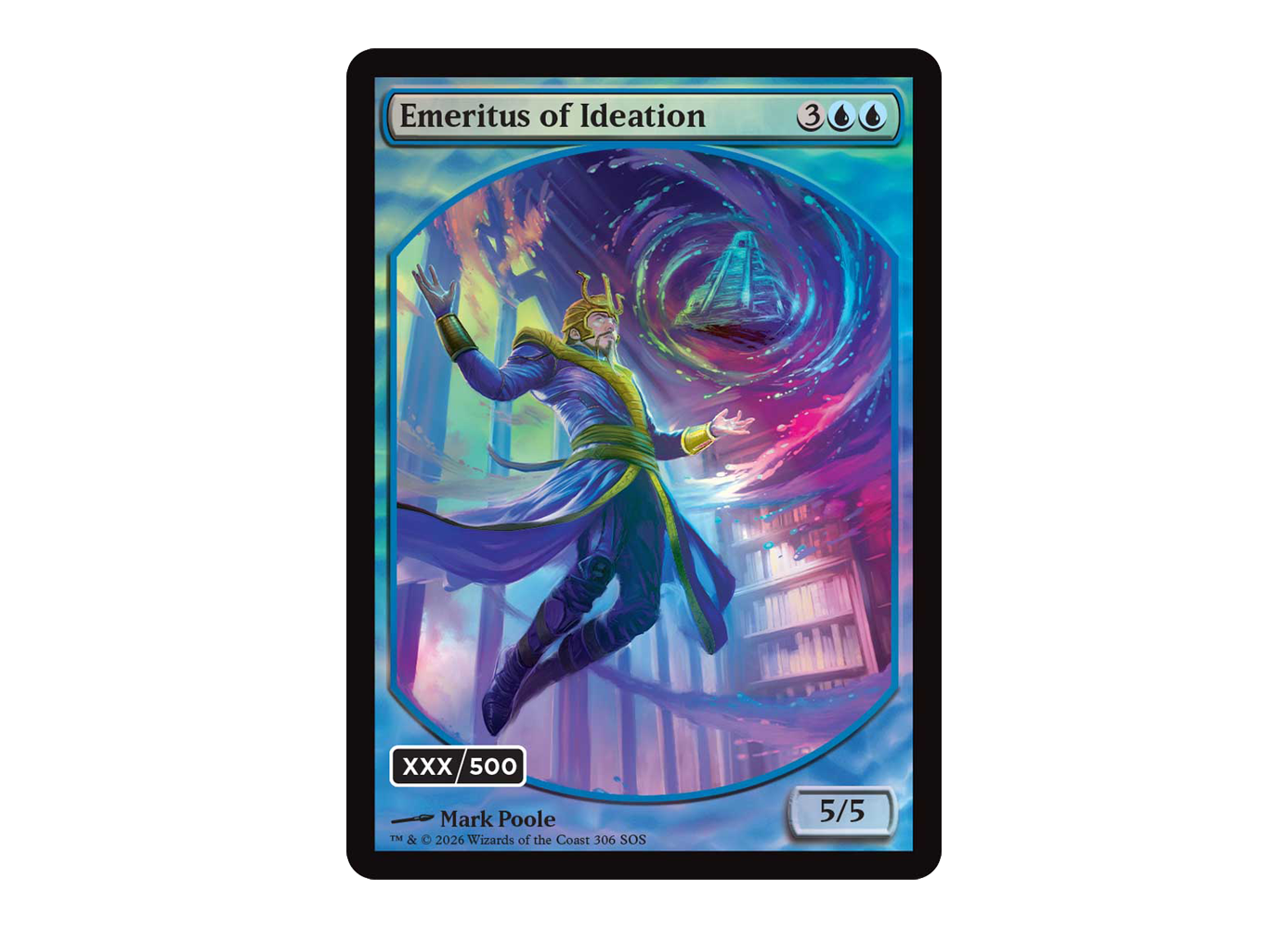 Emeritus of Ideation Serialized Headliner Mark Pool SOS