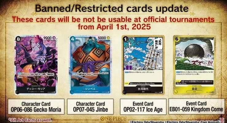 Massive Bans and Rotations Shake Up One-Piece TCG! | TCGplayer