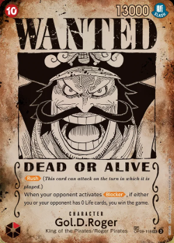 Gol.D.Roger Wanted Poster
