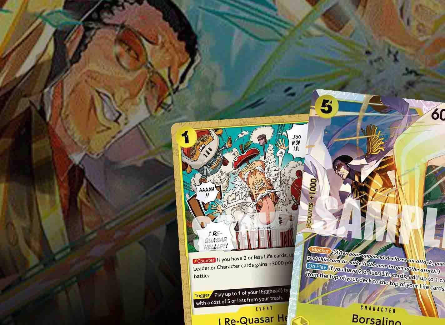 Surprise One Piece Pair Ban Hits Borsalino and I Re-Quasar Helllp