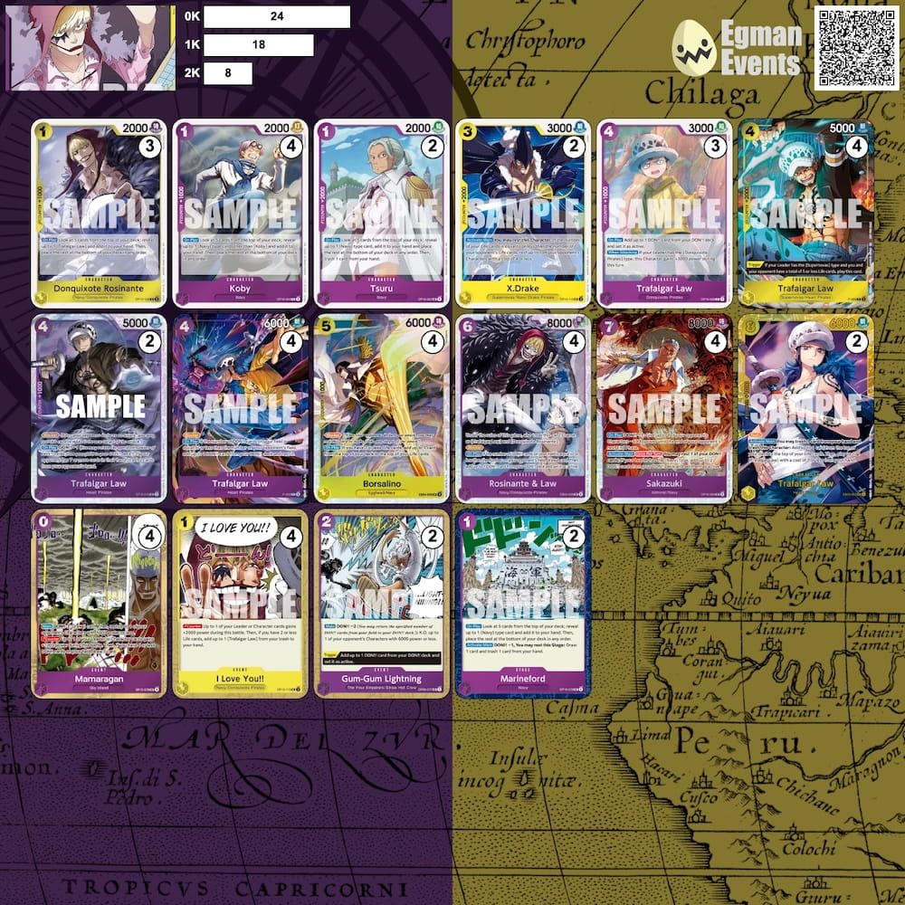 one piece card game decklist These 4 Leaders Got Way Better With The Time of Battle (OP-16) Op15 Brook Leader Deck List