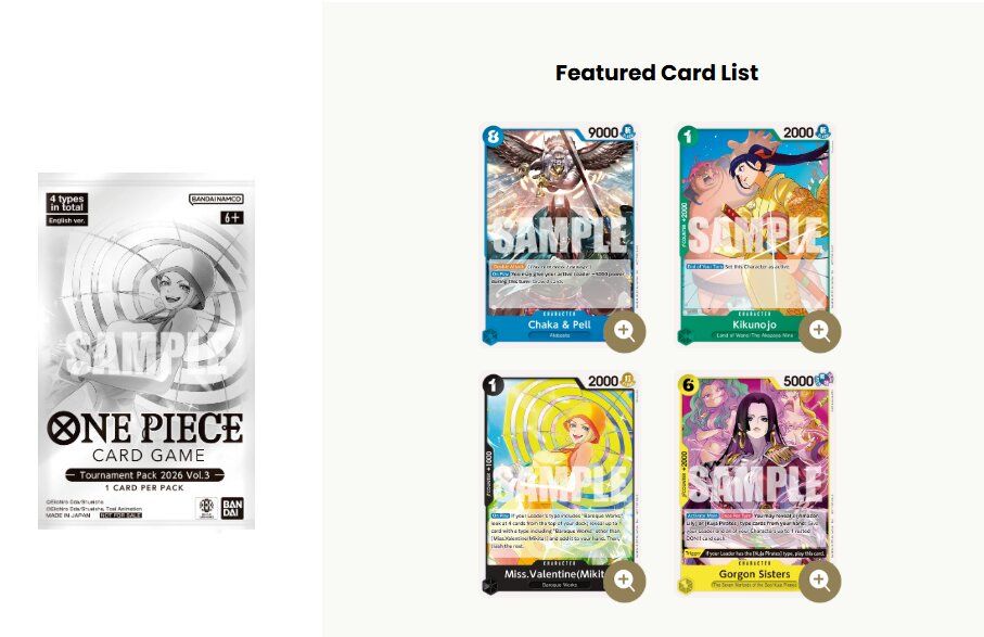 Upcoming Events for the One Piece Card Game (July 2026) | TCGplayer