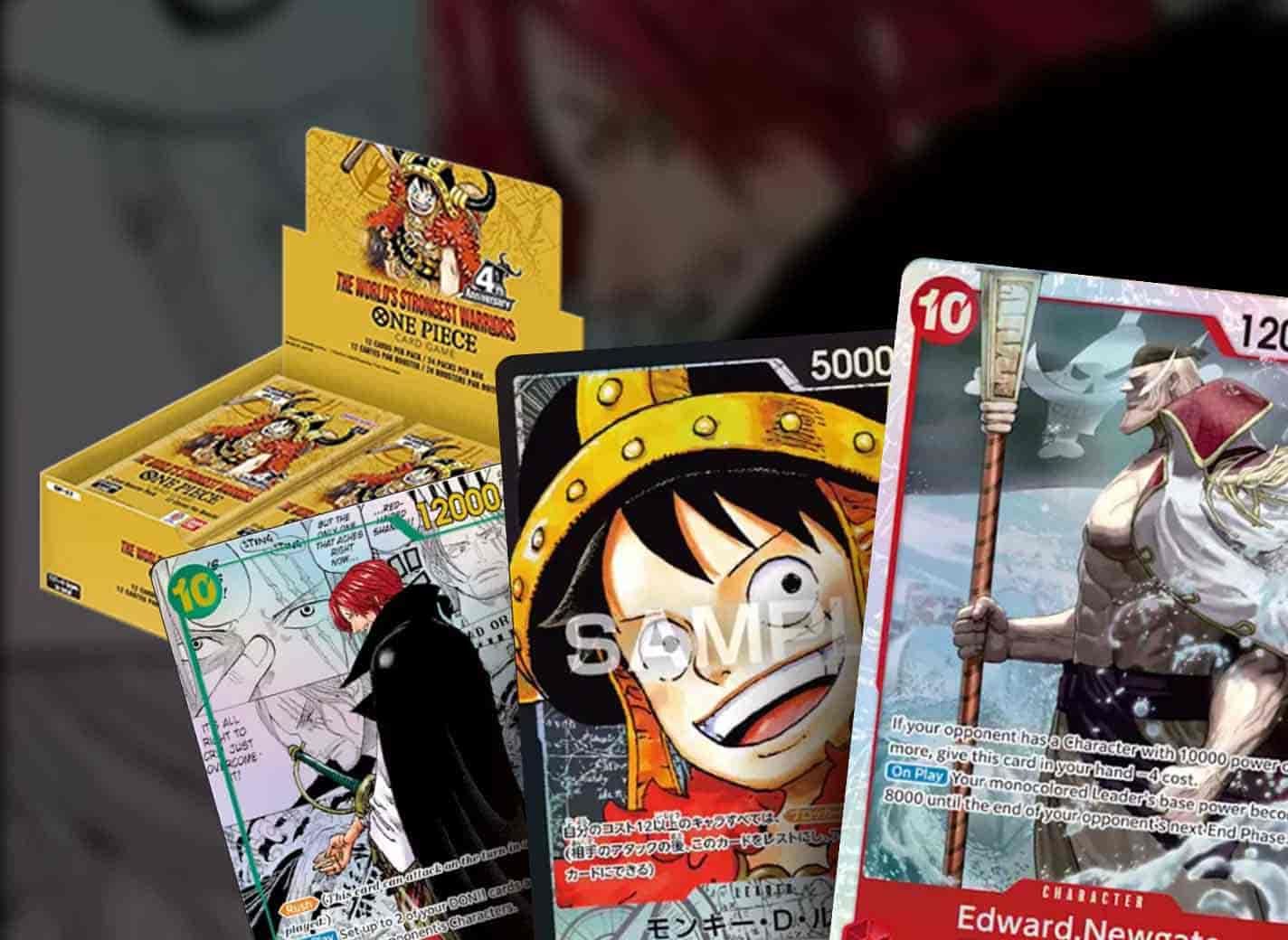 one piece tcg starter deck 17 17: BLUE Donquixote Doflamingo Display [ST-17] Known for his masterful control of events and ruthless tactics One Piece: Edward.Newgate Starter Deck