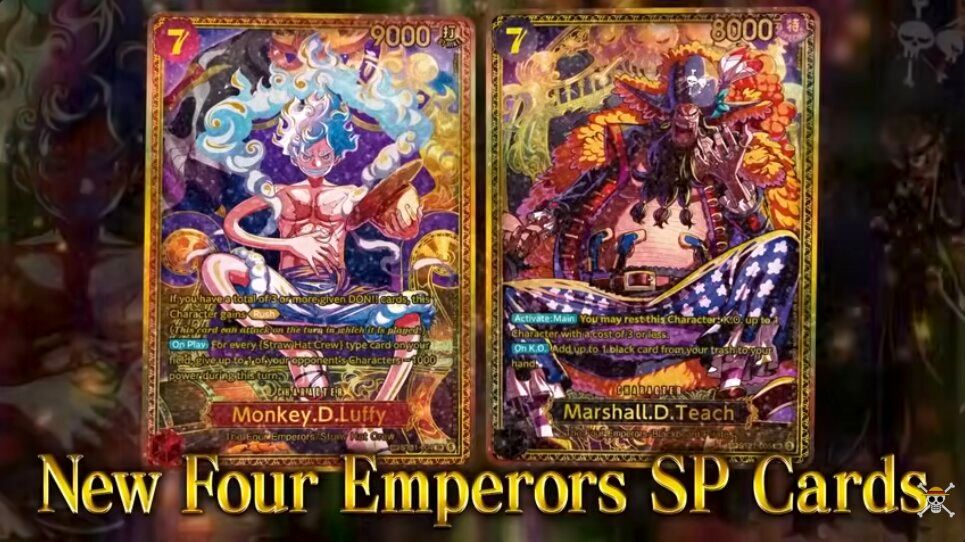 one piece tcg four emperors card list Bandai Special Goods Set Former Game : Toys & Games Please note Japanese One Piece TCG Boxes typically do not come with external plastic shrink wrap one piece tcg four emperors
