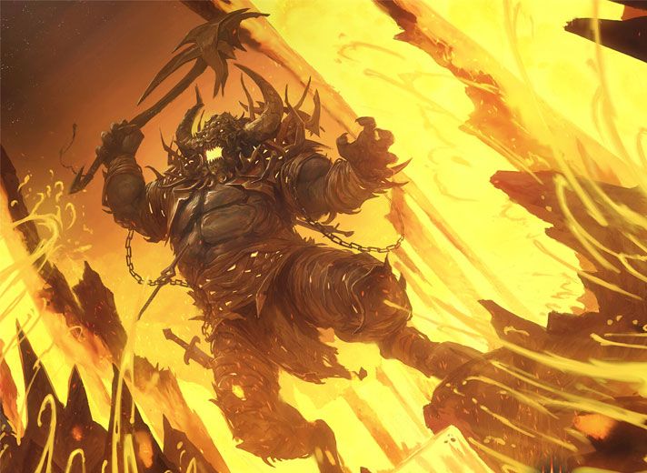 Inferno Titan - Commander: The Lord of the Rings: Tales of Middle