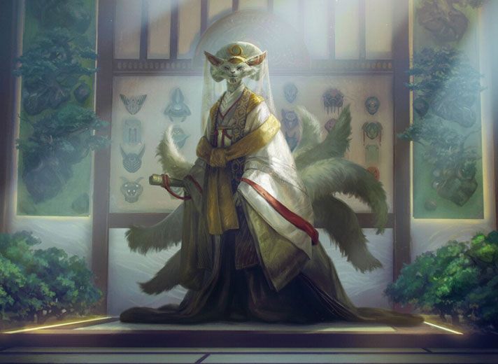 マジック：ザ・ギャザリング MTG Light-Paws, Emperor's Voice Signed LightPawsEmperorsVoice367__670