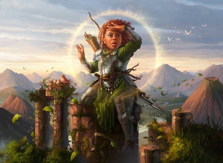 mtg galea kindler of hope commander deck LotR
