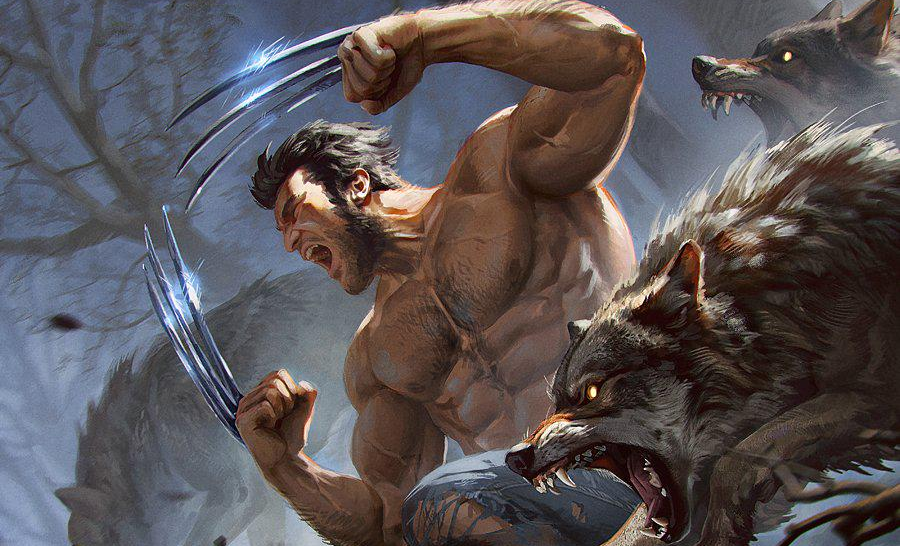 wolverine mtg card Amazon.com: Magic the Gathering Secret Lair x Marvel's Wolverine main image 0