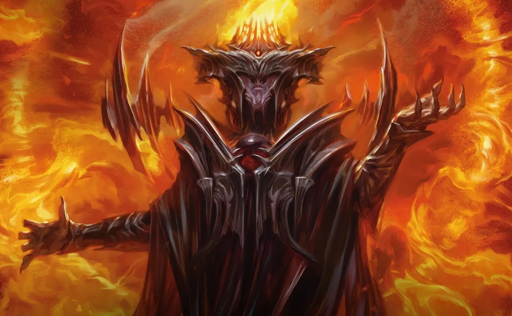 Building Sauron, the Dark Lord in Commander
