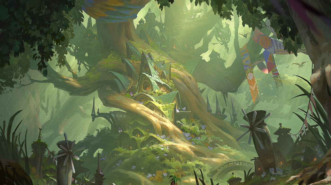Three Tree City - Bloomburrow - Magic: The Gathering