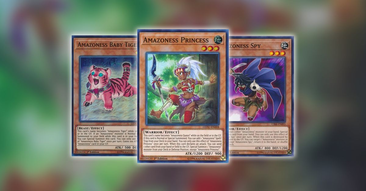 Yugioh Amazoness Deck online - Baby Tiger Princess Queen Call Village Swords Woman