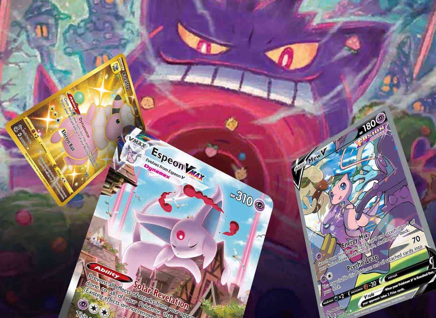 PokeGuardian - Close-up of Gengar VMAX Special Art from the High