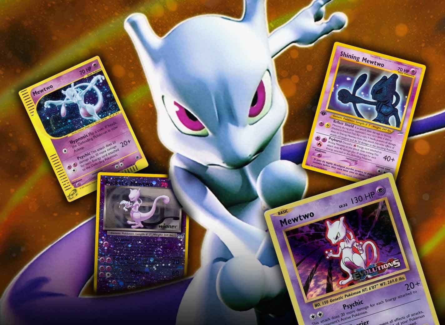 Pokemon TCG - (Rare Holo) - Mewtwo LV.53